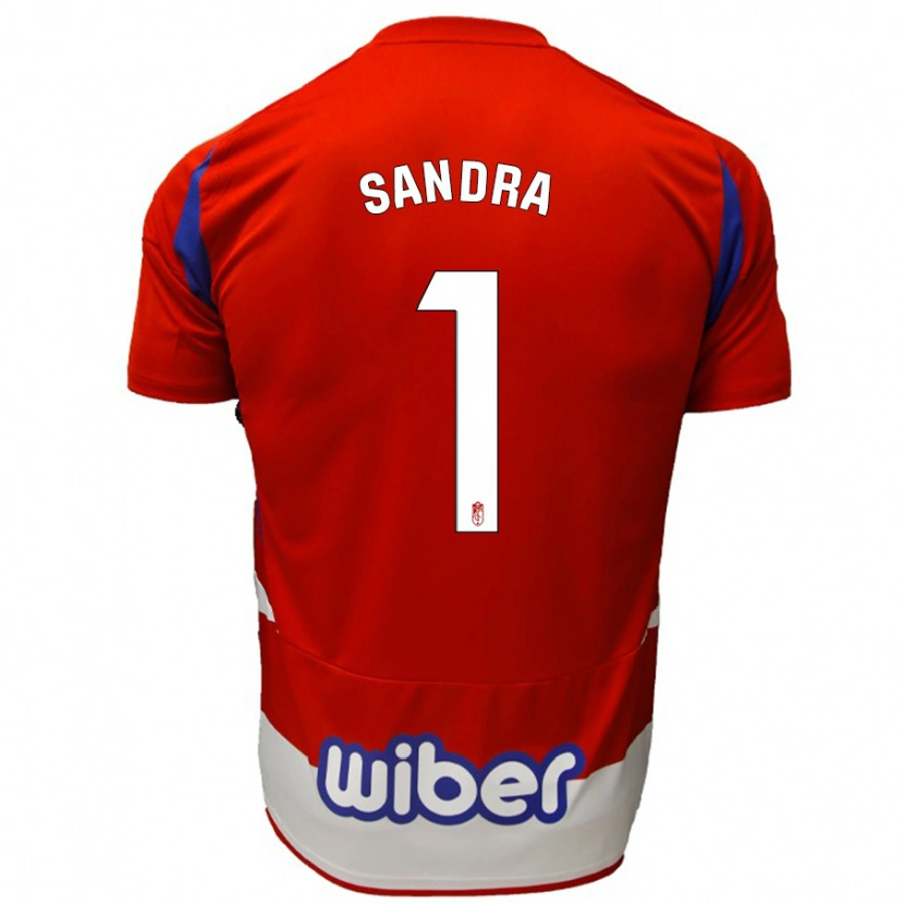 Danxen Kinder Sandra #1 Rot Weiß Blau Heimtrikot Trikot 2024/25 T-Shirt Schweiz