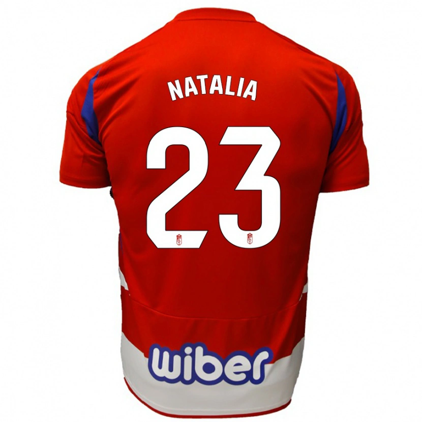 Danxen Kinder Natalia #23 Rot Weiß Blau Heimtrikot Trikot 2024/25 T-Shirt Schweiz