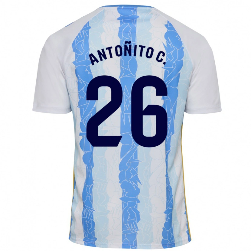 Danxen Kinder Antonio Cordero #26 Weiß Blau Heimtrikot Trikot 2024/25 T-Shirt Schweiz