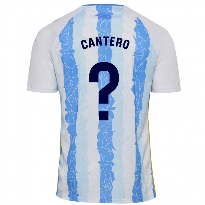 Danxen Kinder José Cantero #0 Weiß Blau Heimtrikot Trikot 2024/25 T-Shirt Schweiz