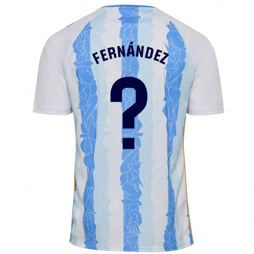 Danxen Kinder José Fernández #0 Weiß Blau Heimtrikot Trikot 2024/25 T-Shirt Schweiz