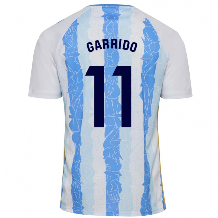 Danxen Kinder Rafa Garrido #11 Weiß Blau Heimtrikot Trikot 2024/25 T-Shirt Schweiz