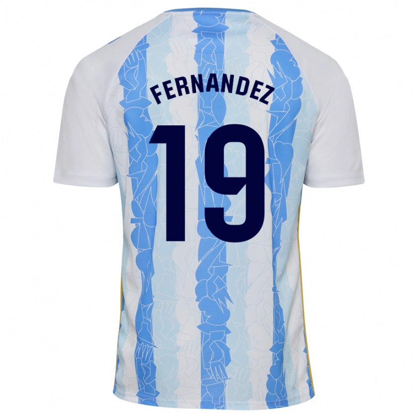 Danxen Kinder Raúl Fernández #19 Weiß Blau Heimtrikot Trikot 2024/25 T-Shirt Schweiz