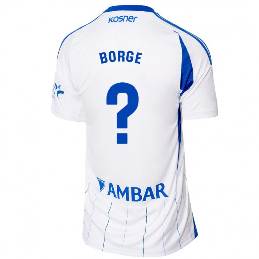 Danxen Kinder Andrés Borge #0 Rot Weiß Heimtrikot Trikot 2024/25 T-Shirt Schweiz