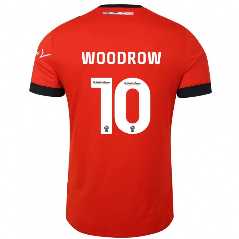 Danxen Kinder Cauley Woodrow #10 Orange Schwarz Heimtrikot Trikot 2024/25 T-Shirt Schweiz