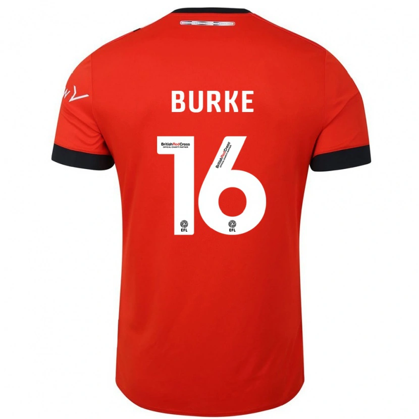 Danxen Kinder Reece Burke #16 Orange Schwarz Heimtrikot Trikot 2024/25 T-Shirt Schweiz