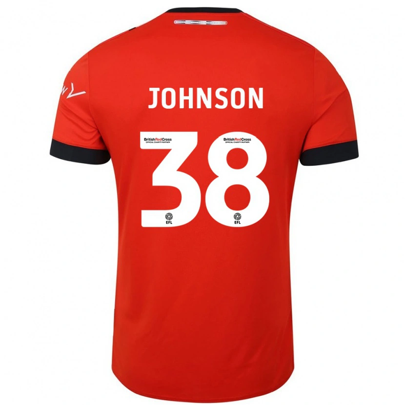 Danxen Kinder Joe Johnson #38 Orange Schwarz Heimtrikot Trikot 2024/25 T-Shirt Schweiz