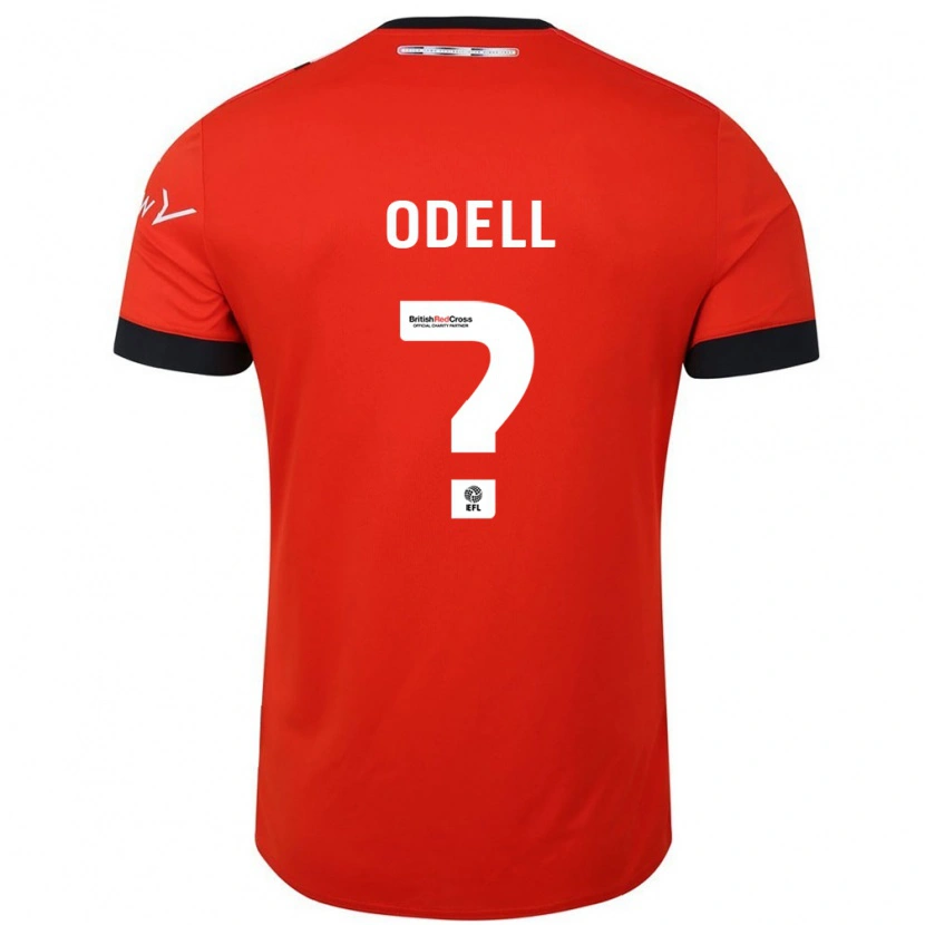 Danxen Kinder Josh Odell #0 Orange Schwarz Heimtrikot Trikot 2024/25 T-Shirt Schweiz