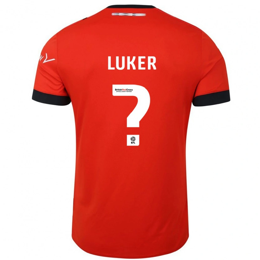 Danxen Kinder Jayden Luker #0 Orange Schwarz Heimtrikot Trikot 2024/25 T-Shirt Schweiz