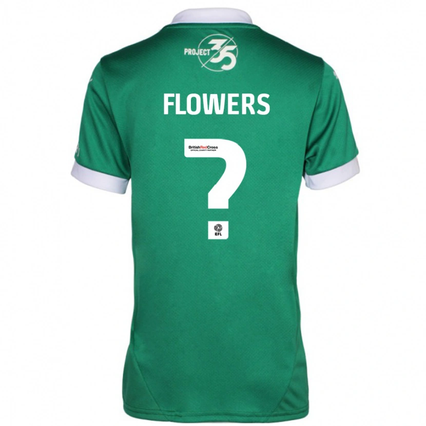 Danxen Kinder Lewis Flowers #0 Grün Weiß Heimtrikot Trikot 2024/25 T-Shirt Schweiz