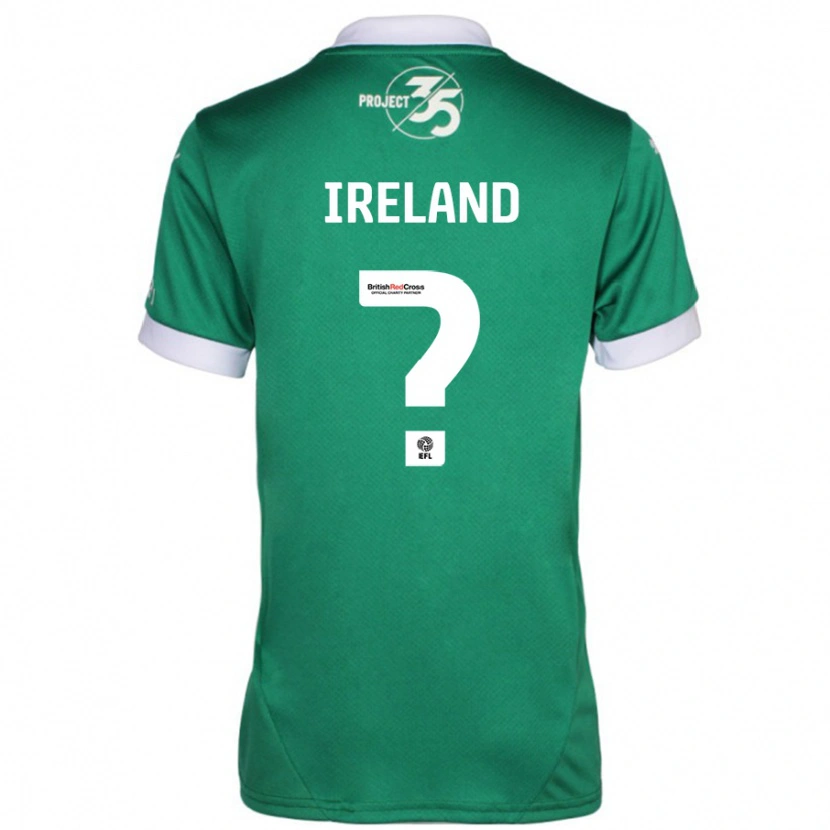 Danxen Kinder Jensen Ireland #0 Grün Weiß Heimtrikot Trikot 2024/25 T-Shirt Schweiz