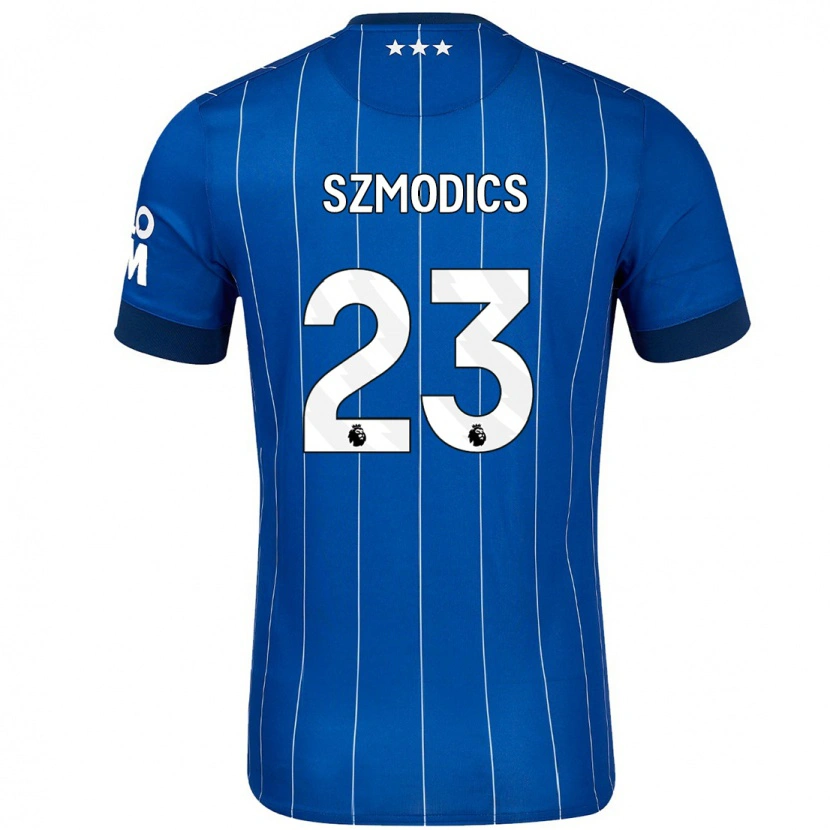 Danxen Kinder Sammie Szmodics #23 Marineblau Heimtrikot Trikot 2024/25 T-Shirt Schweiz