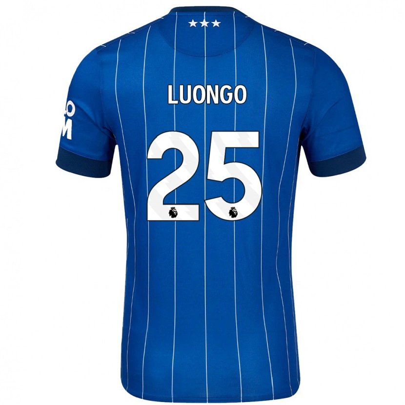 Danxen Kinder Massimo Luongo #25 Marineblau Heimtrikot Trikot 2024/25 T-Shirt Schweiz