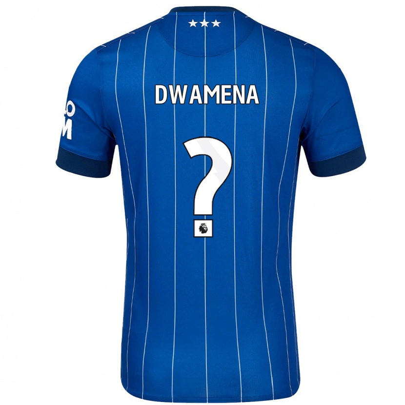 Danxen Kinder Nick Nkansa-Dwamena #0 Marineblau Heimtrikot Trikot 2024/25 T-Shirt Schweiz