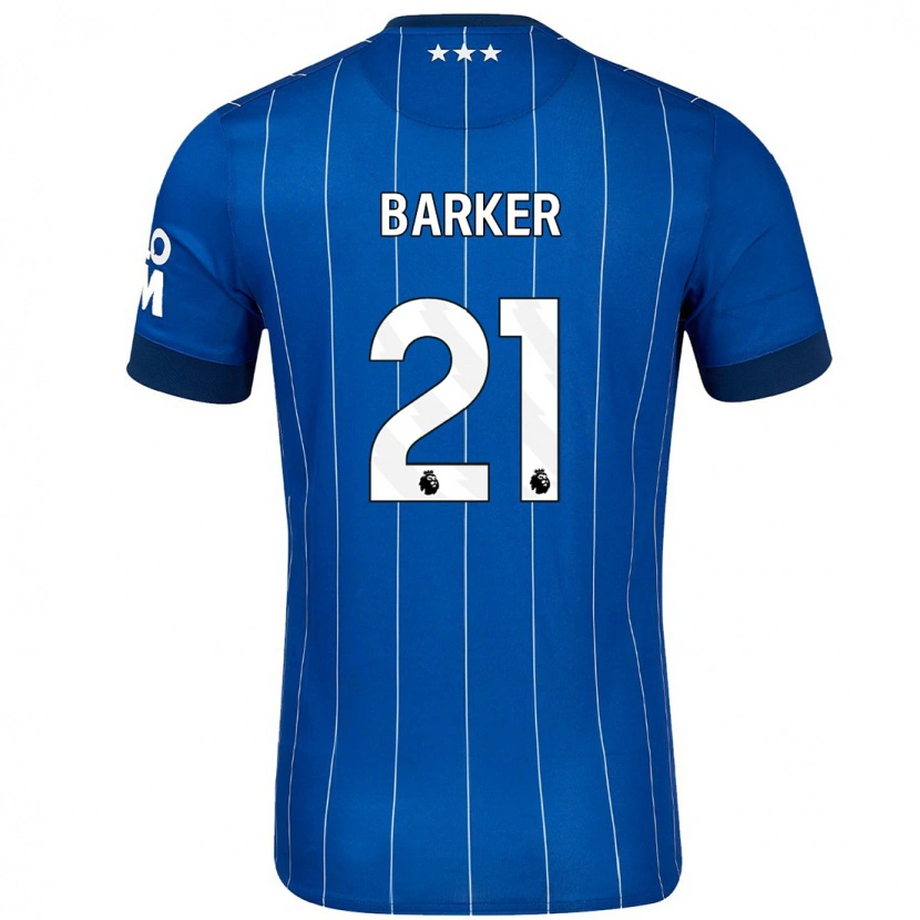 Danxen Kinder Maisy Barker #21 Marineblau Heimtrikot Trikot 2024/25 T-Shirt Schweiz