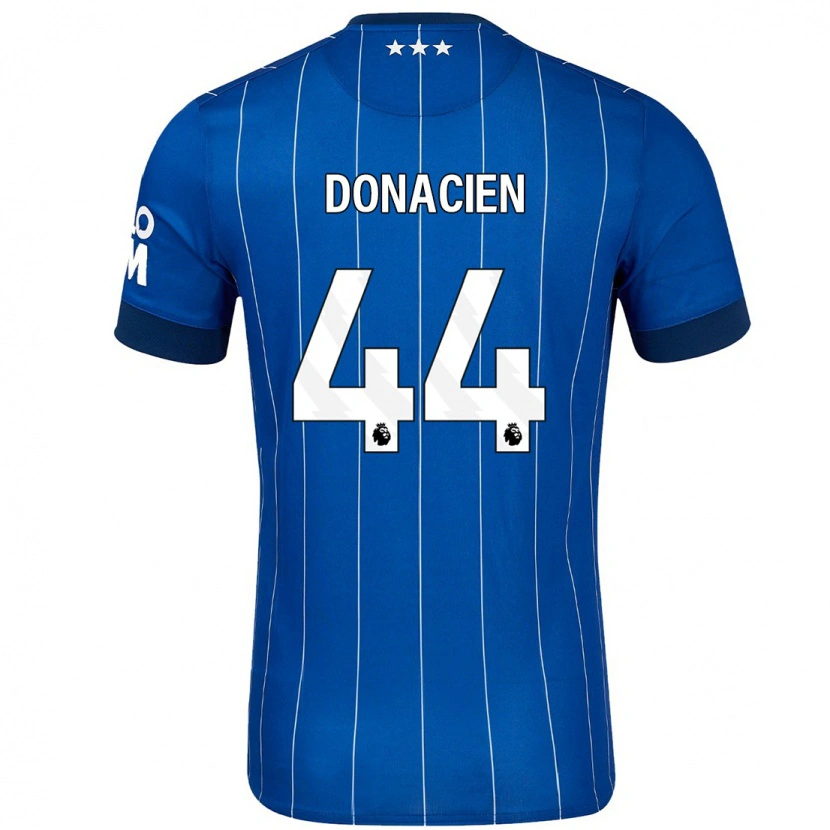 Danxen Kinder Janoi Donacien #44 Marineblau Heimtrikot Trikot 2024/25 T-Shirt Schweiz