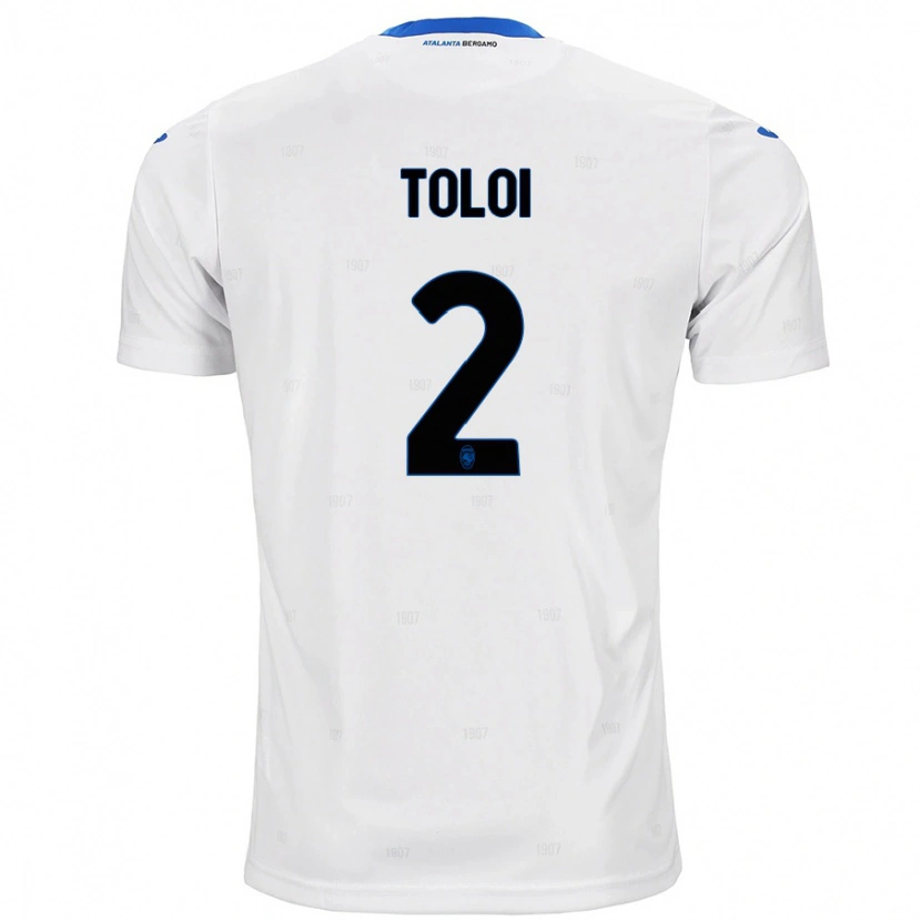 Danxen Kinder Rafael Tolói #2 Weiß Auswärtstrikot Trikot 2024/25 T-Shirt Schweiz