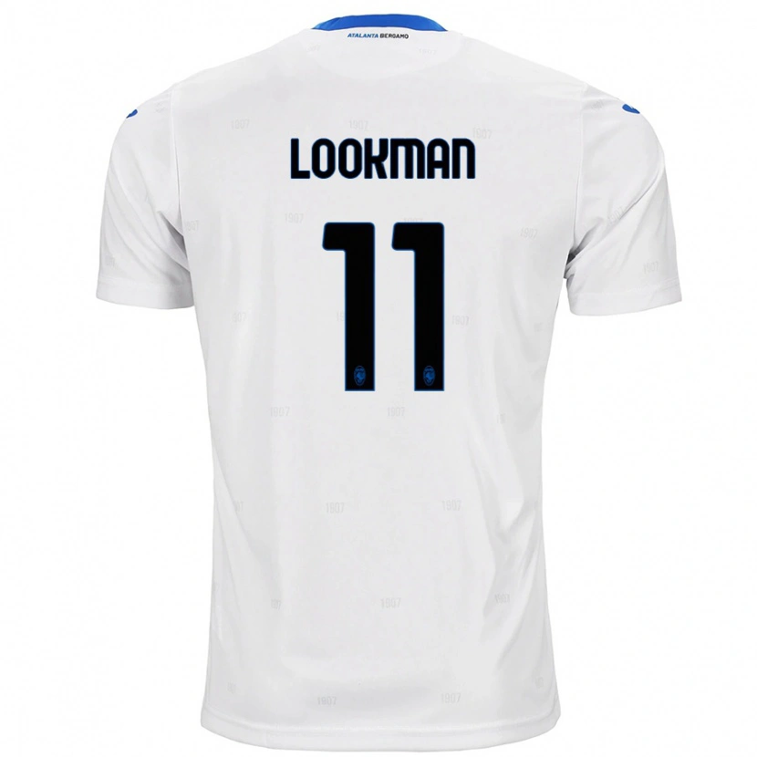 Danxen Kinder Ademola Lookman #11 Weiß Auswärtstrikot Trikot 2024/25 T-Shirt Schweiz