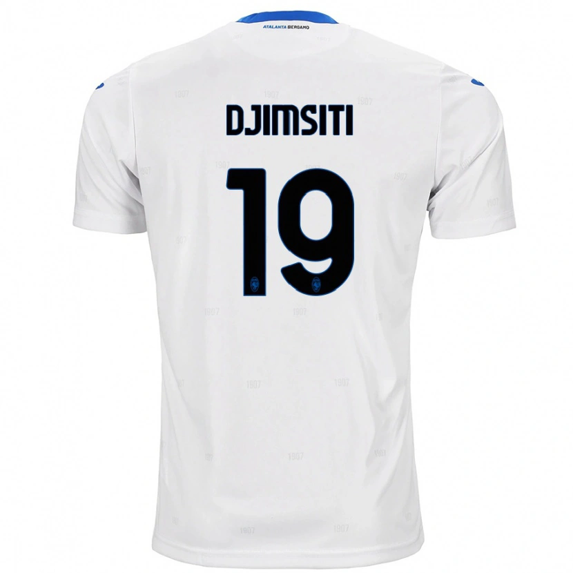 Danxen Kinder Berat Djimsiti #19 Weiß Auswärtstrikot Trikot 2024/25 T-Shirt Schweiz