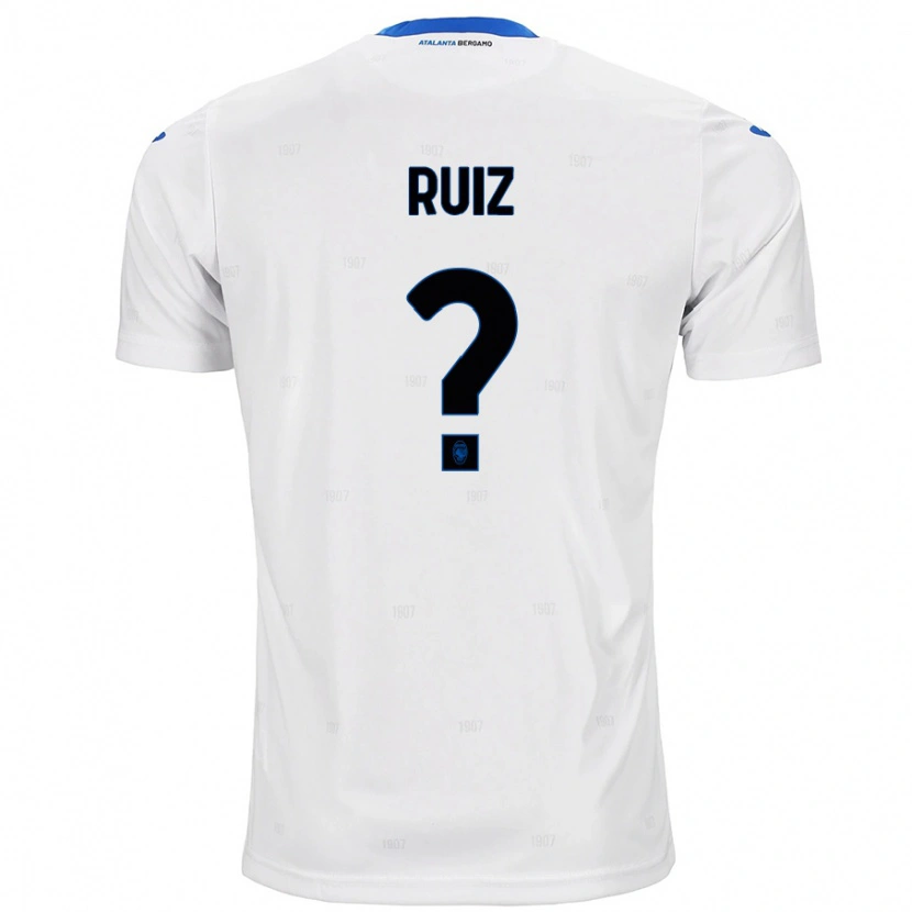 Danxen Kinder Gerard Ruiz #0 Weiß Auswärtstrikot Trikot 2024/25 T-Shirt Schweiz