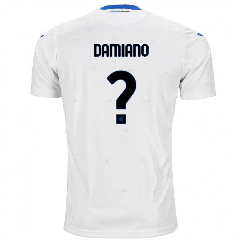 Danxen Kinder Vincenzo Damiano #0 Weiß Auswärtstrikot Trikot 2024/25 T-Shirt Schweiz