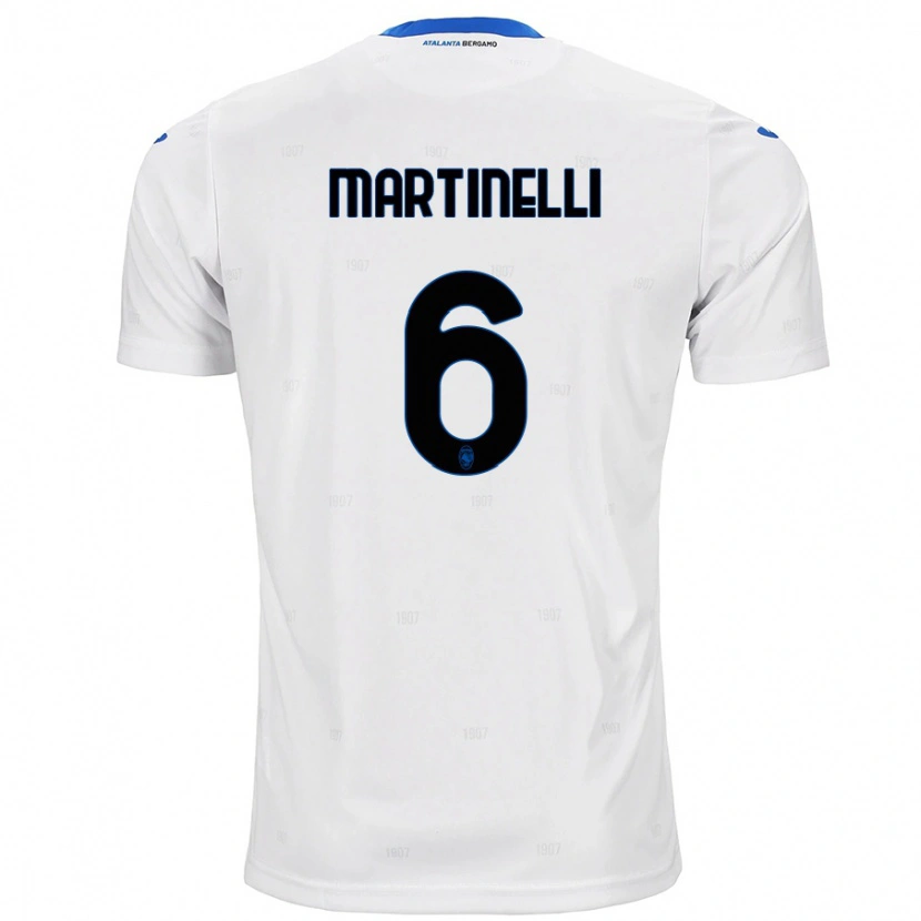 Danxen Kinder Gabriel Martinelli #6 Weiß Auswärtstrikot Trikot 2024/25 T-Shirt Schweiz