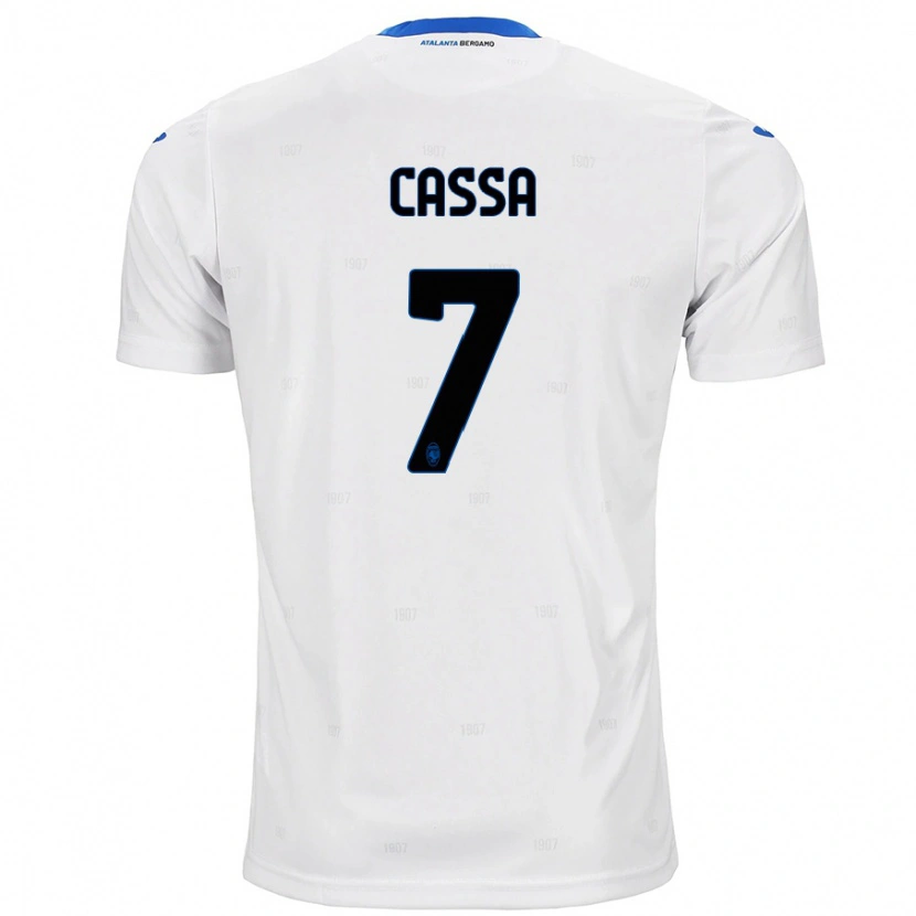 Danxen Kinder Federico Cassa #7 Weiß Auswärtstrikot Trikot 2024/25 T-Shirt Schweiz