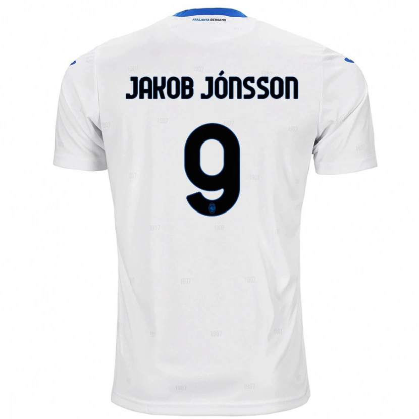 Danxen Kinder Birkir Jakob Jónsson #9 Weiß Auswärtstrikot Trikot 2024/25 T-Shirt Schweiz