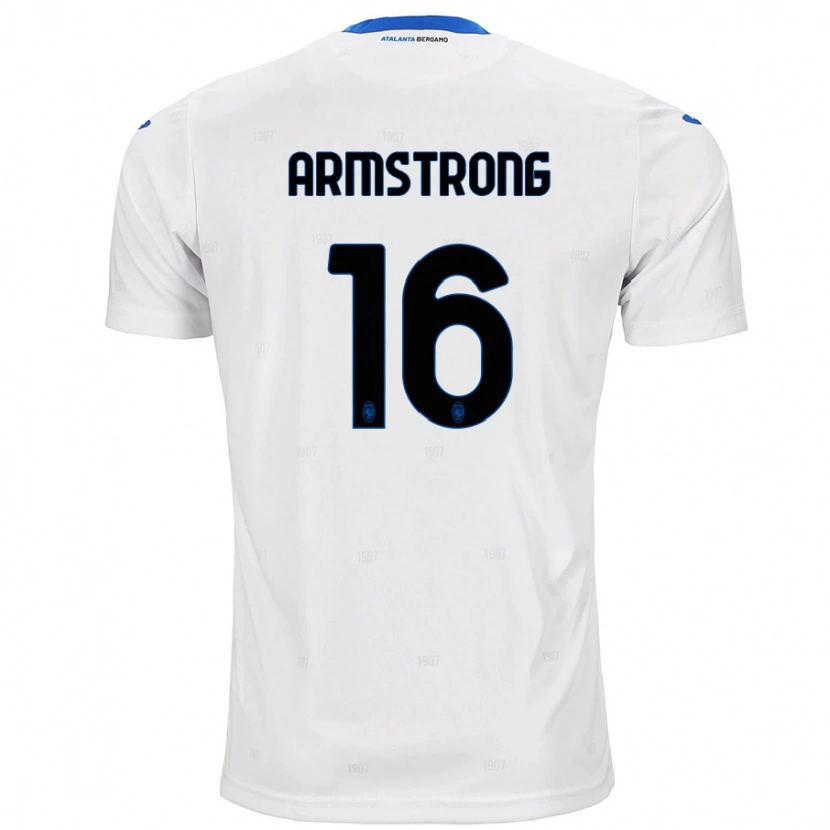 Danxen Kinder Daniel Armstrong #16 Weiß Auswärtstrikot Trikot 2024/25 T-Shirt Schweiz