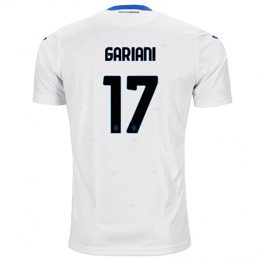 Danxen Kinder Niccolò Gariani #17 Weiß Auswärtstrikot Trikot 2024/25 T-Shirt Schweiz