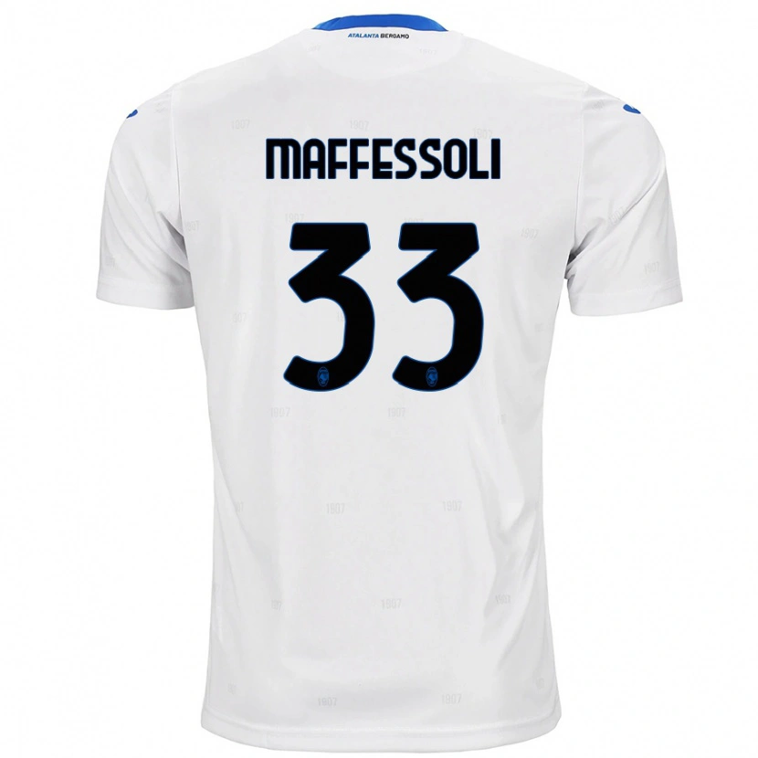 Danxen Kinder Manuel Maffessoli #33 Weiß Auswärtstrikot Trikot 2024/25 T-Shirt Schweiz