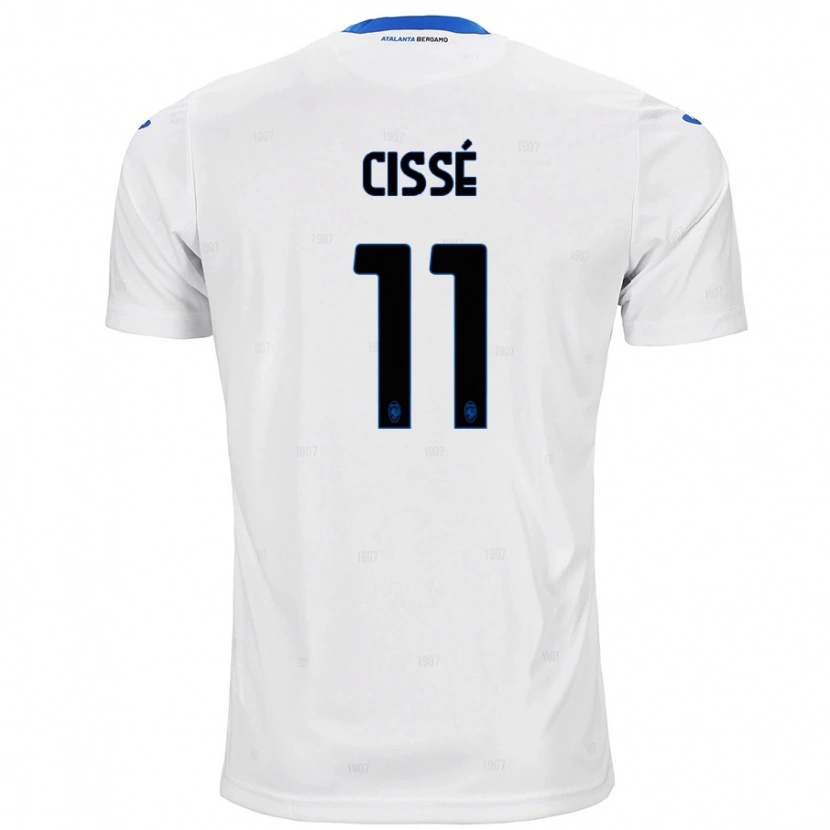 Danxen Kinder Moustapha Cissé #11 Weiß Auswärtstrikot Trikot 2024/25 T-Shirt Schweiz