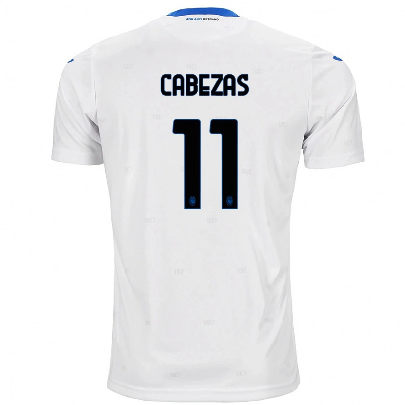 Danxen Kinder Bryan Cabezas #11 Weiß Auswärtstrikot Trikot 2024/25 T-Shirt Schweiz