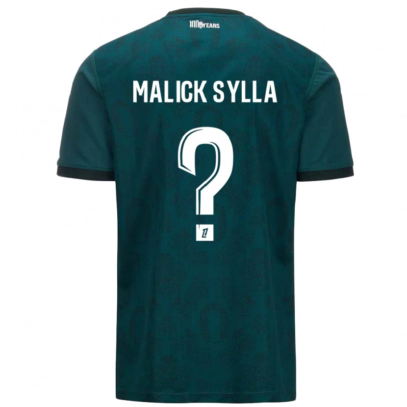 Danxen Kinder Malick Sylla #0 Dunkelgrün Auswärtstrikot Trikot 2024/25 T-Shirt Schweiz