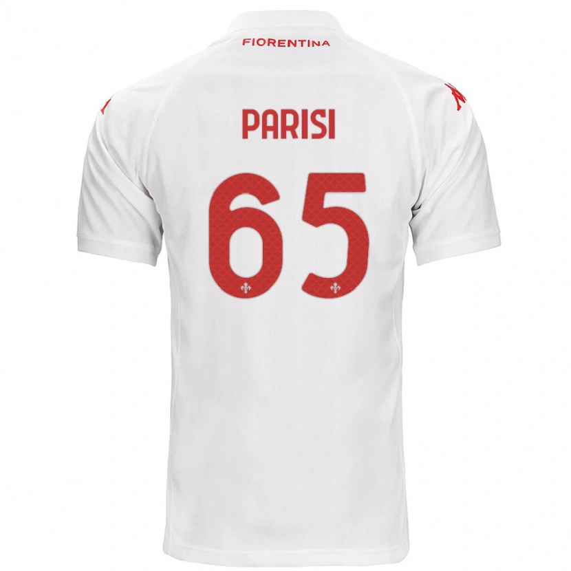 Danxen Kinder Fabiano Parisi #65 Weiß Auswärtstrikot Trikot 2024/25 T-Shirt Schweiz