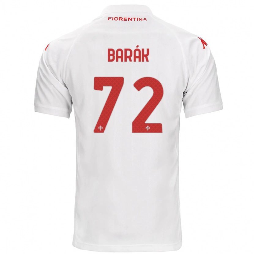 Danxen Kinder Antonín Barák #72 Weiß Auswärtstrikot Trikot 2024/25 T-Shirt Schweiz