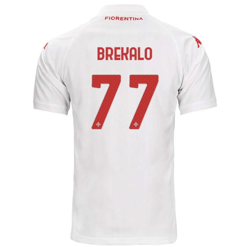 Danxen Kinder Josip Brekalo #77 Weiß Auswärtstrikot Trikot 2024/25 T-Shirt Schweiz