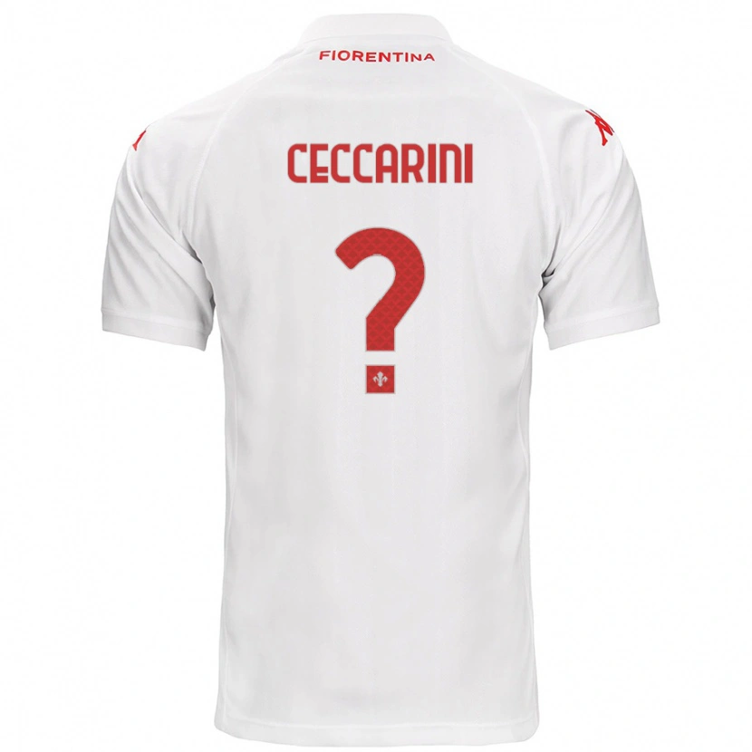 Danxen Kinder Mattia Ceccarini #0 Weiß Auswärtstrikot Trikot 2024/25 T-Shirt Schweiz