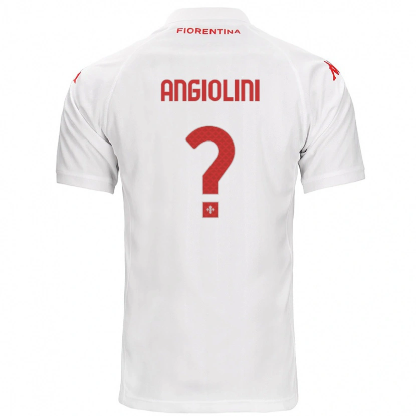 Danxen Kinder Gianmarco Angiolini #0 Weiß Auswärtstrikot Trikot 2024/25 T-Shirt Schweiz