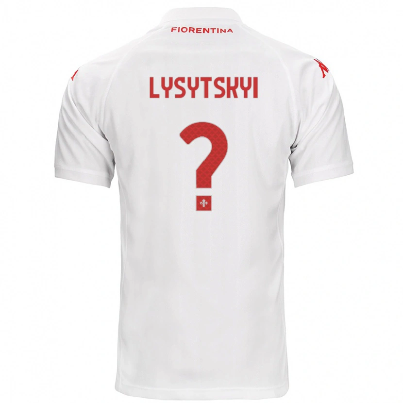 Danxen Kinder Andriy Lysytskyi #0 Weiß Auswärtstrikot Trikot 2024/25 T-Shirt Schweiz