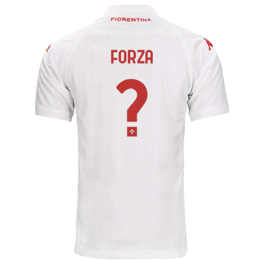 Danxen Kinder Francesco Forza #0 Weiß Auswärtstrikot Trikot 2024/25 T-Shirt Schweiz