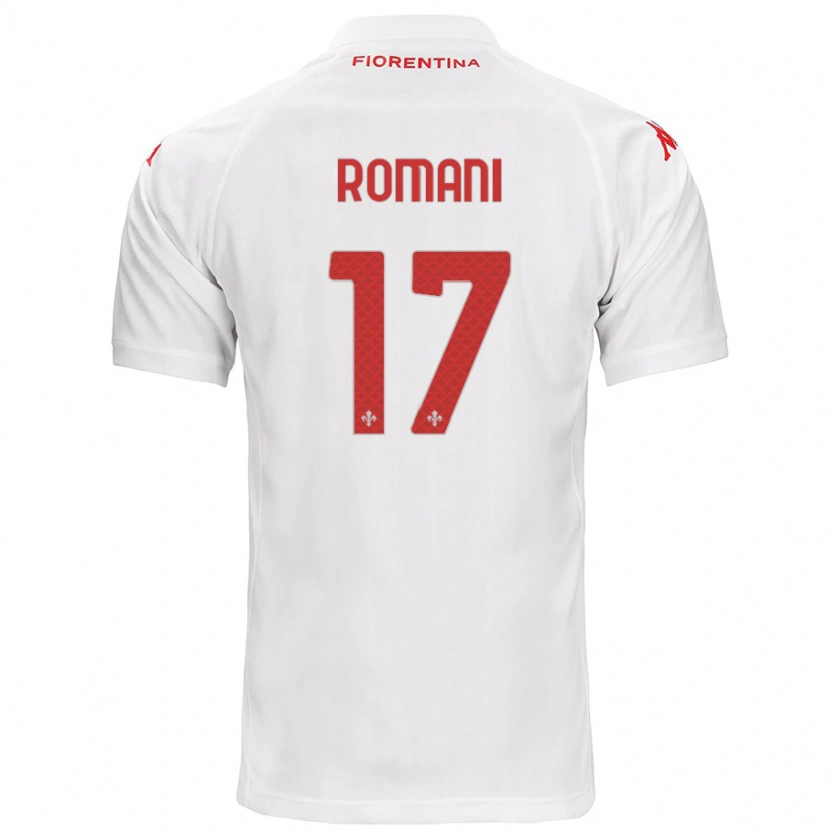 Danxen Kinder Lorenzo Romani #17 Weiß Auswärtstrikot Trikot 2024/25 T-Shirt Schweiz