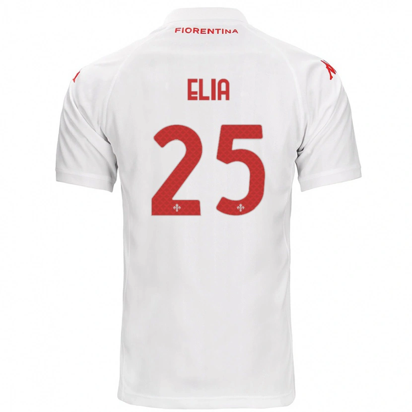 Danxen Kinder Mirko Elia #25 Weiß Auswärtstrikot Trikot 2024/25 T-Shirt Schweiz