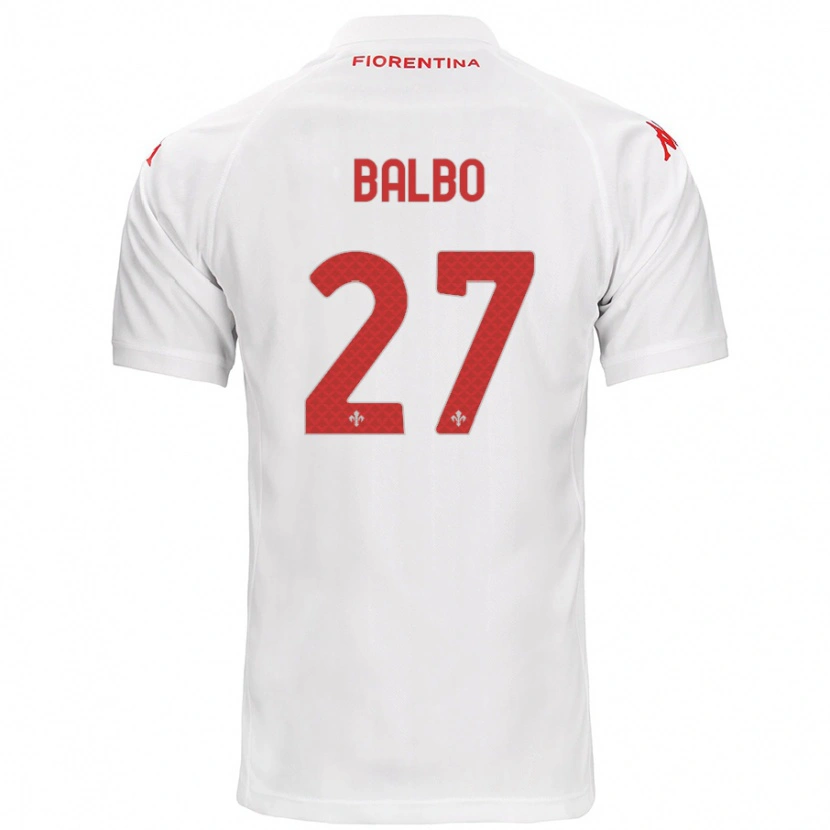 Danxen Kinder Luis Balbo #27 Weiß Auswärtstrikot Trikot 2024/25 T-Shirt Schweiz