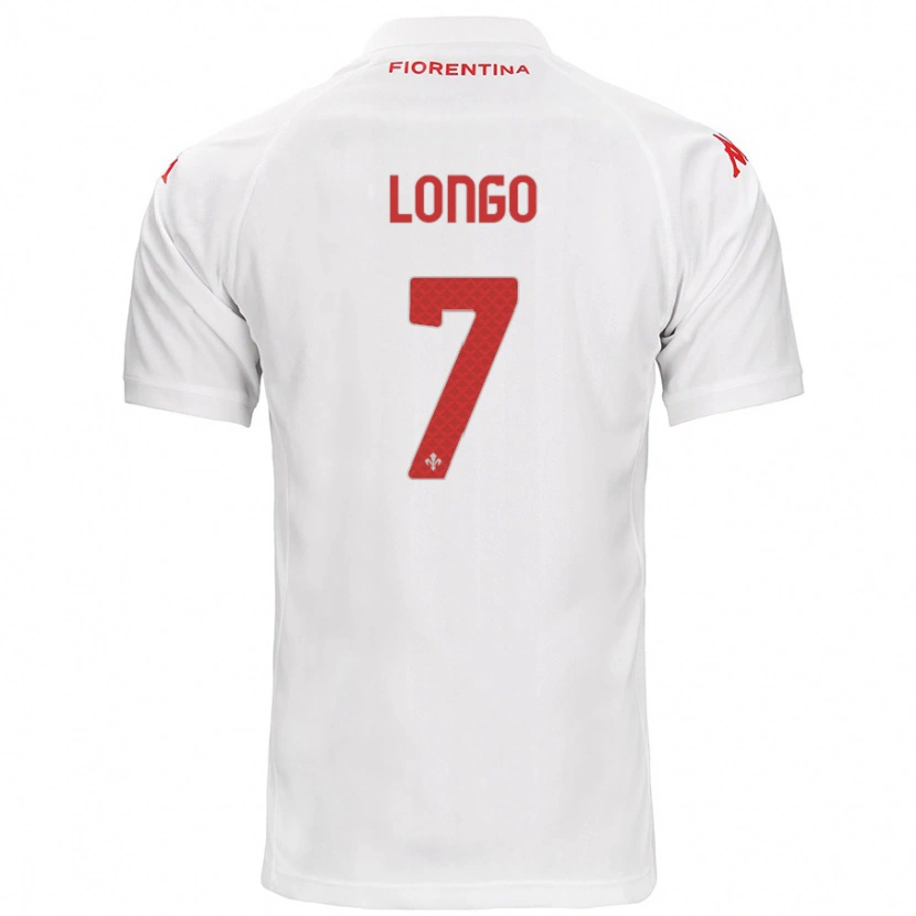 Danxen Kinder Miriam Longo #7 Weiß Auswärtstrikot Trikot 2024/25 T-Shirt Schweiz