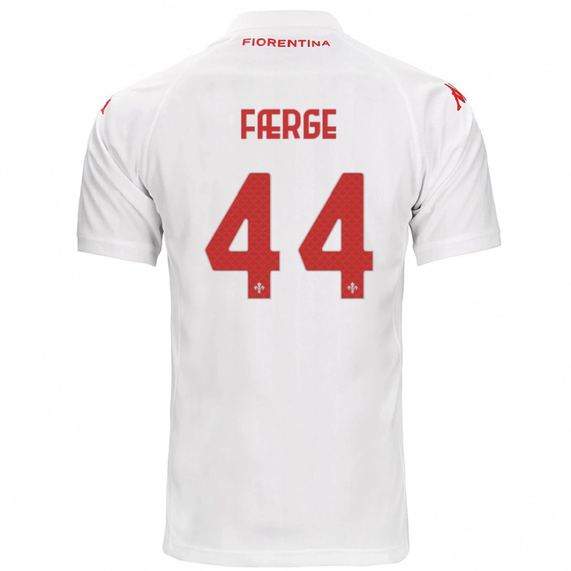 Danxen Kinder Emma Færge #44 Weiß Auswärtstrikot Trikot 2024/25 T-Shirt Schweiz