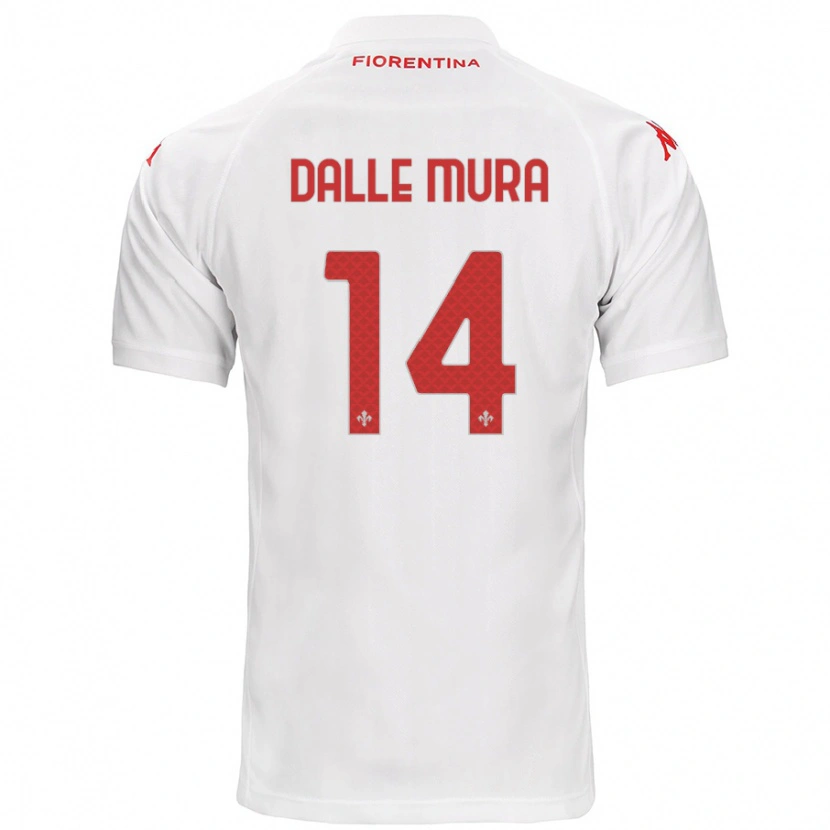 Danxen Kinder Christian Dalle Mura #14 Weiß Auswärtstrikot Trikot 2024/25 T-Shirt Schweiz