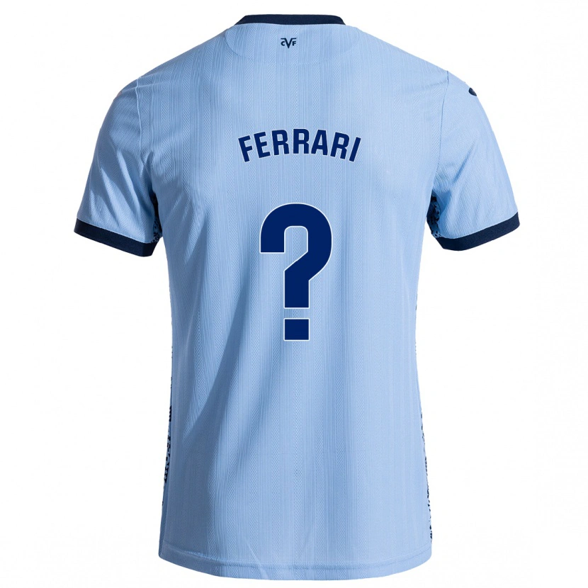 Danxen Kinder Andrés Ferrari #0 Himmelblau Auswärtstrikot Trikot 2024/25 T-Shirt Schweiz