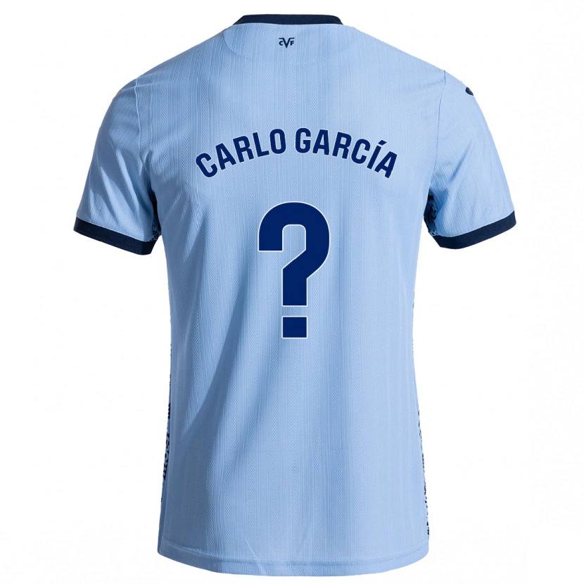 Danxen Kinder Carlo García #0 Himmelblau Auswärtstrikot Trikot 2024/25 T-Shirt Schweiz