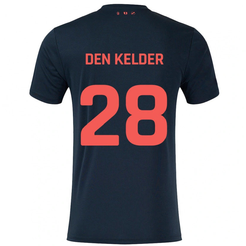 Danxen Kinder Gera Op Den Kelder #28 Schwarz Rot Auswärtstrikot Trikot 2024/25 T-Shirt Schweiz